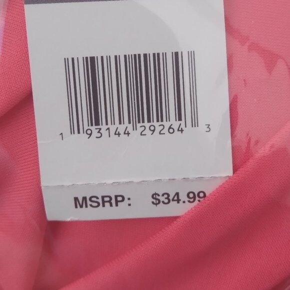 Sundazed Wrap Style Coral Bikini Top With Adjustable Halter Neck & Back Closure - Picture 6 of 6